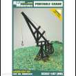 Railway Miniatures RMH0-034 - RMH0:034 Portable Crane - Railway Miniatures