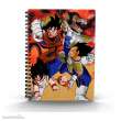 SD Toys SDTDRB26194 - Dragon Ball Notizbuch mit 3D-Effekt Goku vs Vegeta