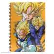 SD Toys SDTDRB26242 - Dragon Ball Notizbuch mit 3D-Effekt Saiyans