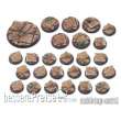 TableTop Art TTA100743 - Lizard City Bases - Starter DEAL Rund (20-5-1)