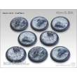 Tabletop-Art TTA106098 - Meteoric Surface Bases - 40mm Round Lip DEAL (8)