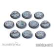 Tabletop-Art TTA110024 - Mystic Circle Stones Bases - 30mm Round Lip (10)