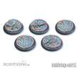 Tabletop-Art TTA110025 - Mystic Circle Stones Bases - 40mm Round Lip (5)