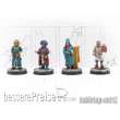 Tabletop-Art TTA200288 - Townsfolk Miniatures - Merchants Set 1 (4)