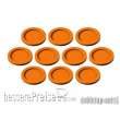 Tabletop-Art TTA501012 - Skill and Squad Marker - 25mm Orange (10)