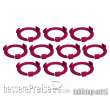 Tabletop-Art TTA501042 - Squad Marker - 32mm Magenta (10)