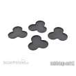 Tabletop-Art TTA501120 - Movement Tray - Flat Bases - 25mm 3s Cloud - Black (4)