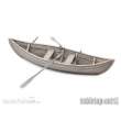 Tabletop-Art TTA800041 - Viking Age Rowboat