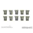 Tabletop-Art TTA800055 - Facade Decoration - Mascaron Set 2 - Devils (10)