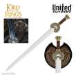 United Cutlery UCU14708 - Herr der Ringe Replik 1/1 Schwert von Theoden Herugrim 92 cm