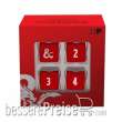 Ultra Pro Neu UP18397 - UP - Heavy Metal Red and White D6 Dice Set for Dungeons & Dragons