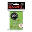 Ultra Pro UP84272 - Lime Green Pro-Matte Sleev (sm)(60)