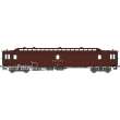 REE Modeles VB-087 - POSTAL OCEM 21,6 m Era IV - PAz brown PTT, grey roof, black frame, Bogie Y2 N°50 87 00 47 210-3 SNCF