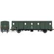 REE Modeles VB-117 - LUGGAGE CAR OCEM 29 Functional Lights, 2 Lights, Rollbearing wheelboxes, VB Era IV