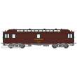 REE Modeles VB-250 - POSTAL OCEM 16 m Era IV PAZ brown PTT, grey frame, bogie Y2, N° 50 87 00 47 905-0