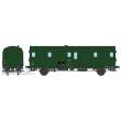 REE Modeles VB-315 - OCEM 32 Luggage Van, green 306, 3 headligths, East SNCF N°19948 Ep.IIIB