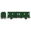 REE Modeles VB-326 - OCEM 32 Luggage Van, 306 green, without headlight, East SNCF N°19903 Ep.III-IV