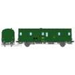 REE Modeles VB-333 - OCEM 32 Luggage Van, 301 green, without headlight, 1500V cable South-East SNCF Ep.IV