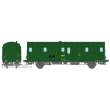 REE Modeles VB-334 - OCEM 32 Luggage Van, 301 green, without headlight, 1500V cable South-West SNCF Ep.IV