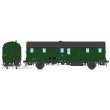 REE Modeles VB-340 - DEV 52 Luggage Van 306 green, black roof, modern lantern, 3 headlights, South-West SNCF Ep.III