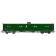 REE Modeles VB-347 - Ex-PLM Luggage Van, PLM green, Lookout box, Ladder, Black Roof SNCF N°24636 Ep.III