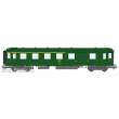 REE Modeles VB-462 - Metallic Cars Ex-PLM, A4D N°51 87 81-40 405-9, end of convoy lights, Green 301, SNCF Era IV - Functional Lights