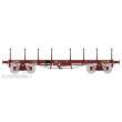 REE Modeles WB-550 - FLAT WAGON TP long ranchers n° 21 87 387 8 693-6 Rkmmp5-31 SNCF Era IV