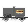 REE Modeles WB-713 - Tank Wagon SAVINOR, Grey, black frame, SNCF Era III