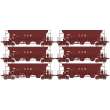 REE Modeles WB-798 - Set of 6 Hopper Wagons TREMIE F70 Eads « SGW » Era IV