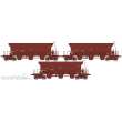 REE Modeles WB-808 - Set of 3 STONE Hopper F70 Uas F70 Uas « INFRA V » SNCF Era V-VI