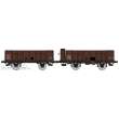 REE Modeles WB-832 - Set of 2 OCEM 19 Gondola, T7 42618 et Twf 769092 SNCF Era III A