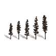 Woodland Scenics WTR3560 - 2 1/2 -4 Standing Timber 5/Pk